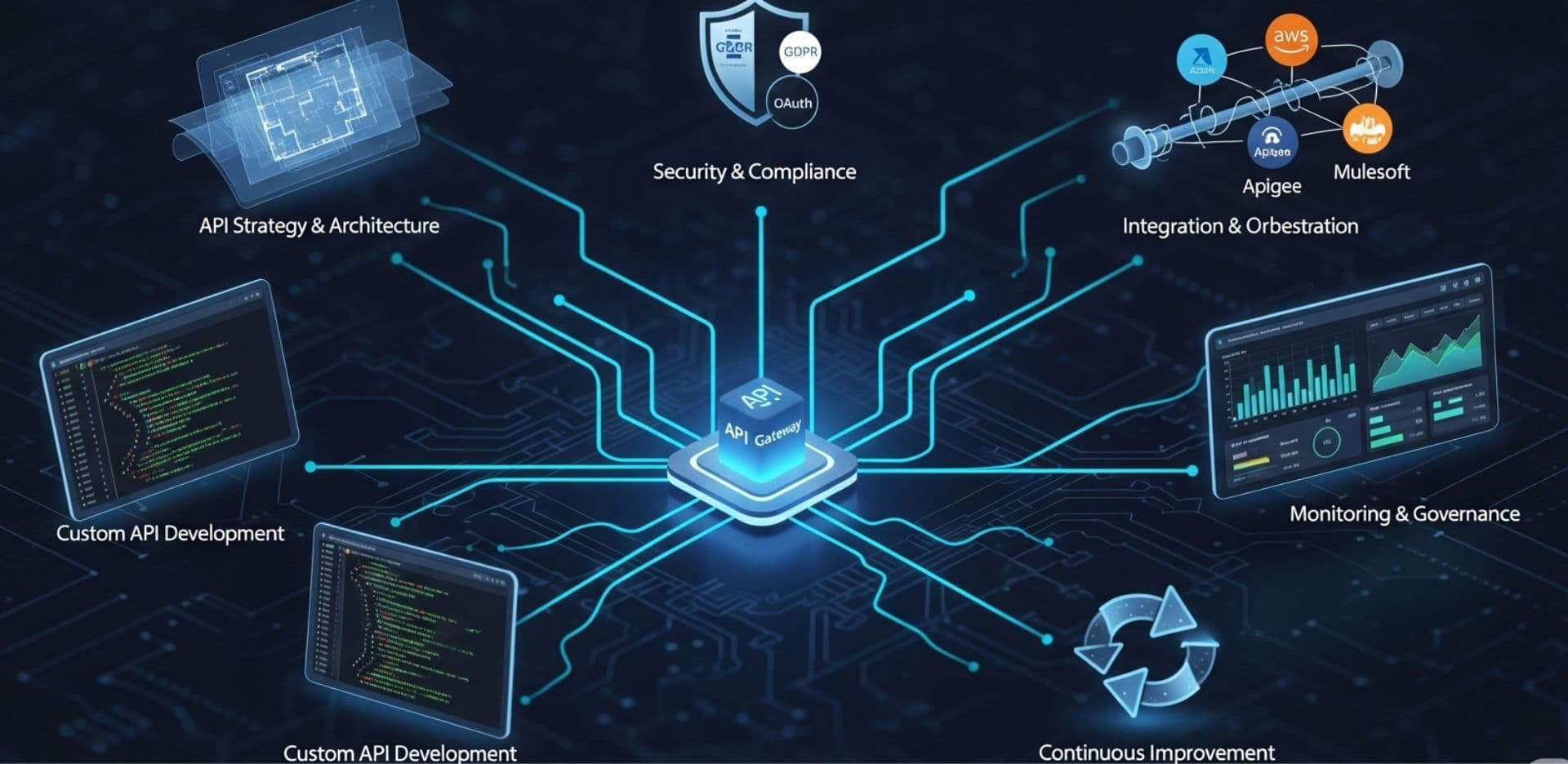 Intelligent API Ecosystem Integration overview image