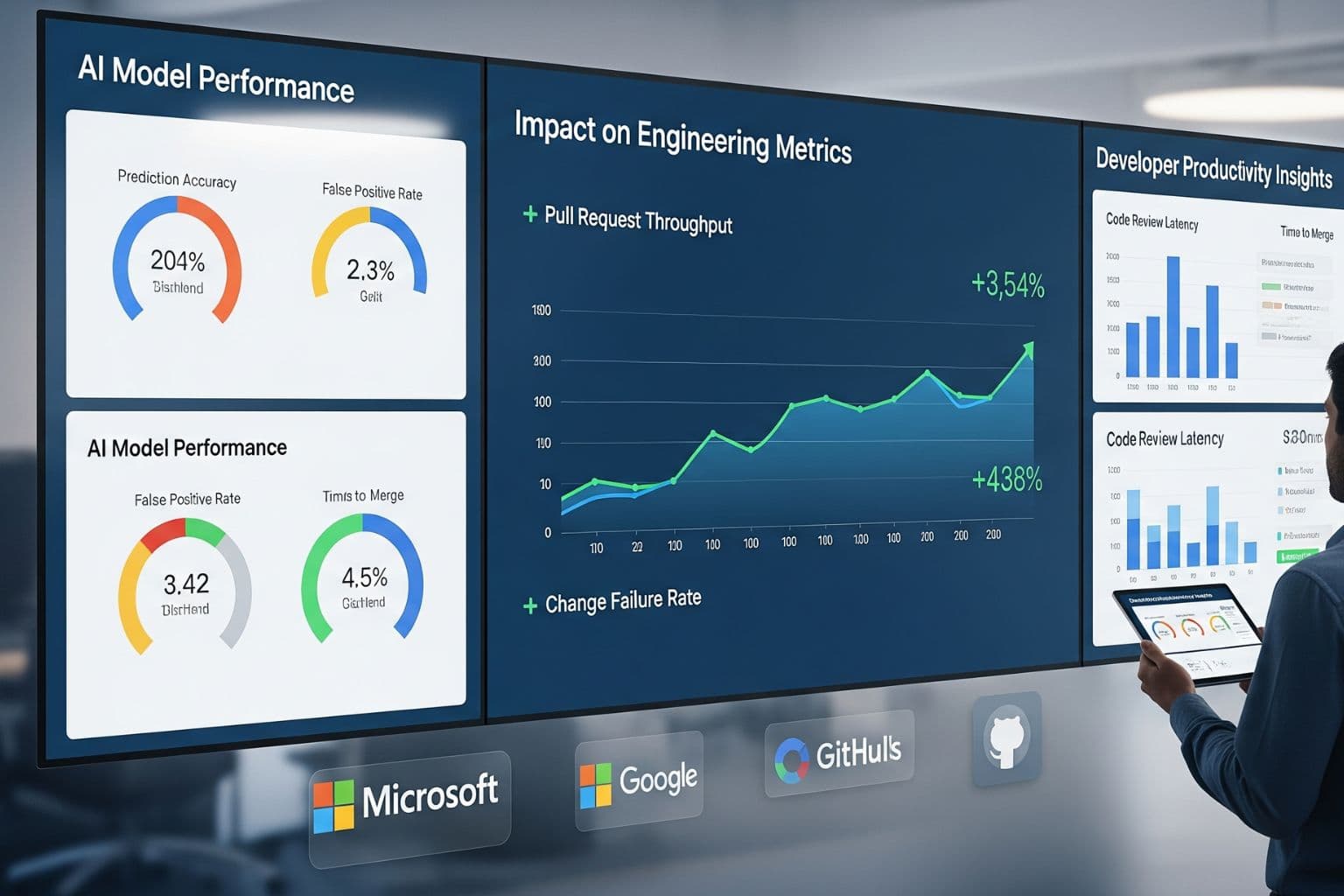 Graph illustrating AI tool utilization in software development