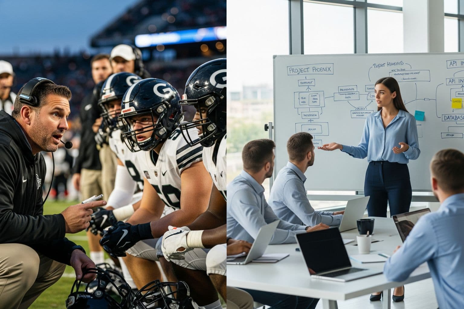 Parallels Between Software Development and Football Coaching