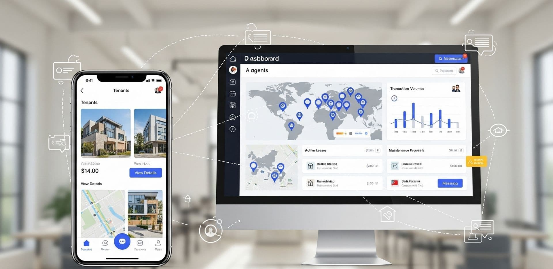 Modern Real Estate Platform | Scalable Property & Tenant Management Solutions